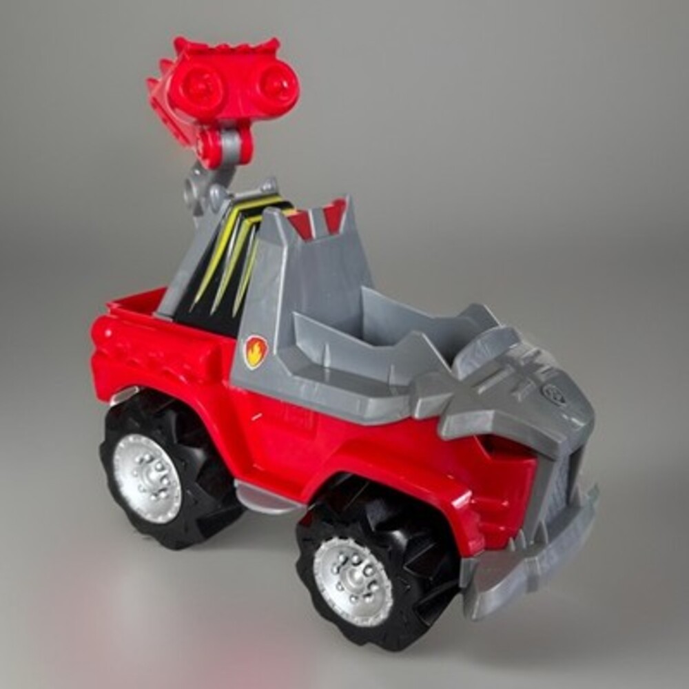 Spin Master Paw Patrol Dino Rescue Marshall Rev-Up Deluxe Vehicle No Figure